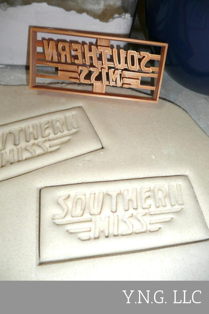 Southern Miss Mississippi Golden Eagles Cookie Cutter Made In USA PR2349