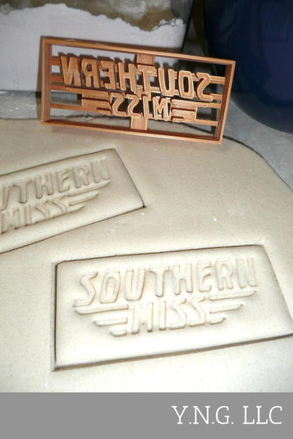 Southern Miss Mississippi Golden Eagles Cookie Cutter Made In USA PR2349