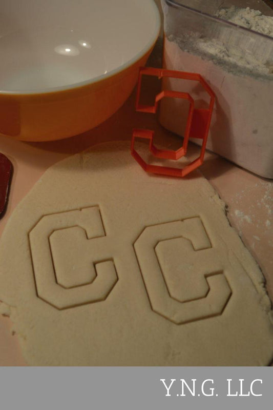 C Letter School Pride Athletics Cookie Cutter Made In USA PR2569
