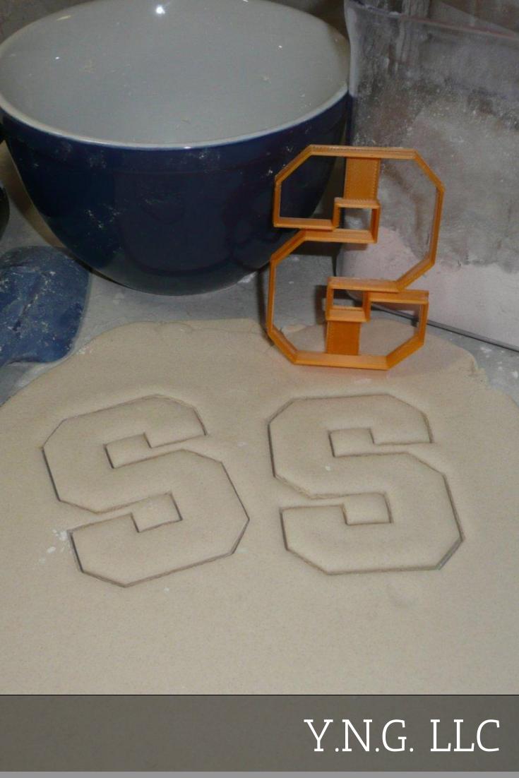 Syracuse University S Logo Sports Athletics Cookie Cutter Made In USA PR2447