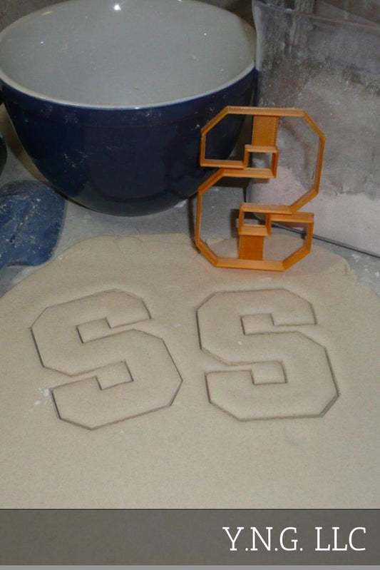Syracuse University S Logo Sports Athletics Cookie Cutter Made In USA PR2447
