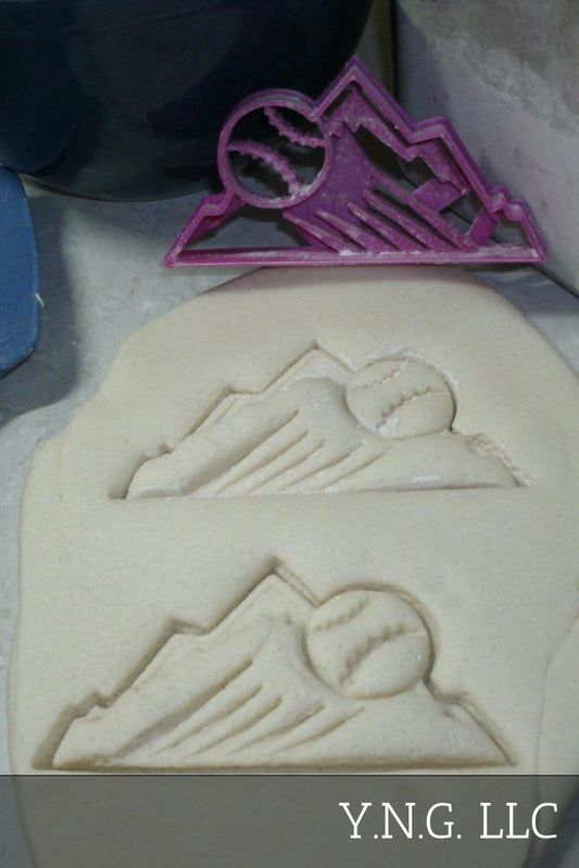 Colorado Rockies Logo MLB Baseball Sports Cookie Cutter Made In USA PR2583