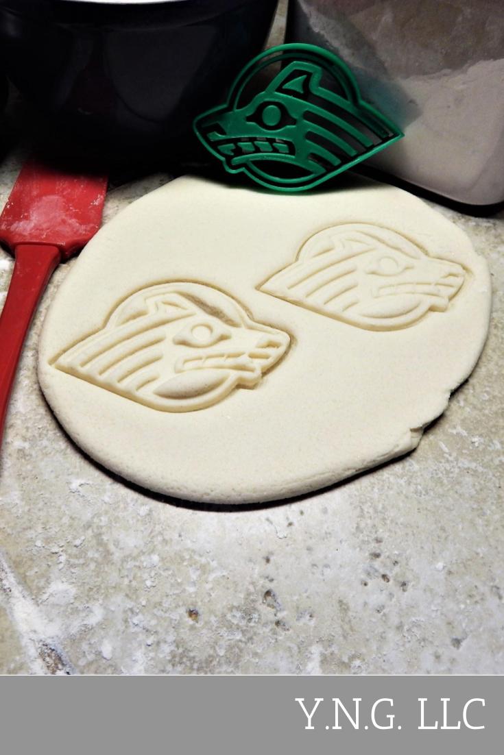 University Of Alaska Seawolves Seawolf Cookie Cutter Made In USA PR2311