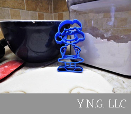 Lucille Lucy Van Pelt Charlie Brown Peanuts Cookie Cutter Made In USA PR2268