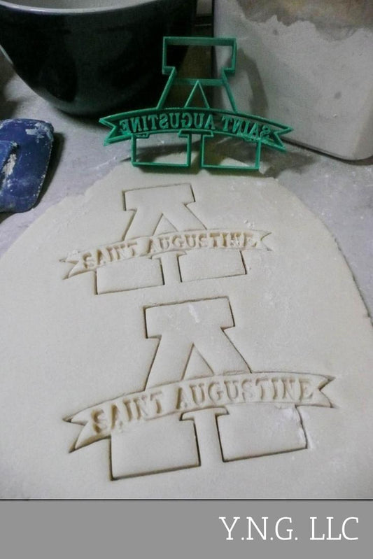 Saint Augustine St A Elementary School Cookie Cutter Made In USA PR2556
