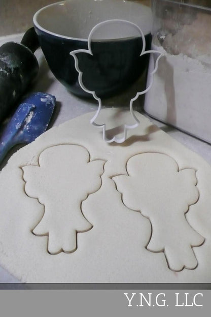 Fairy Angel Outline Wings Spiritual Divine Cookie Cutter Made In USA PR2977