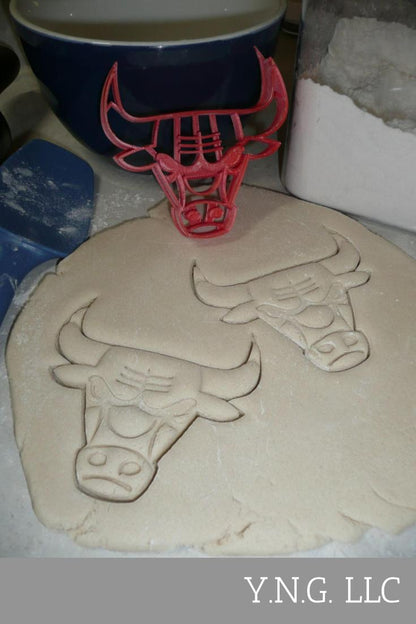 Chicago Bulls Basketball Team Sports Cookie Cutter Made In USA PR2712