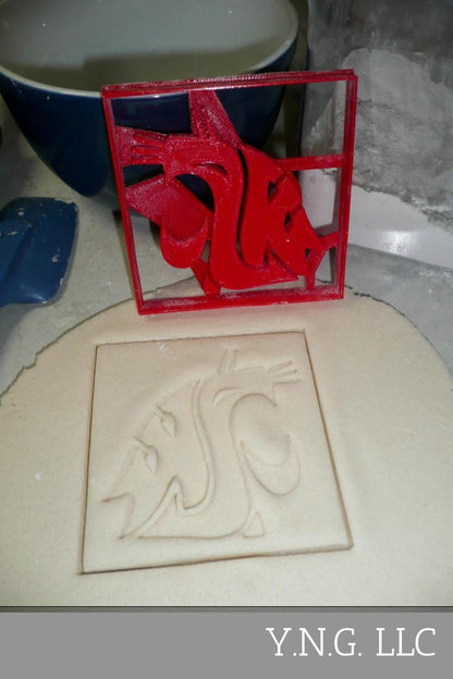 Washington State University Cougars Athletics Cookie Cutter Made In USA PR3016