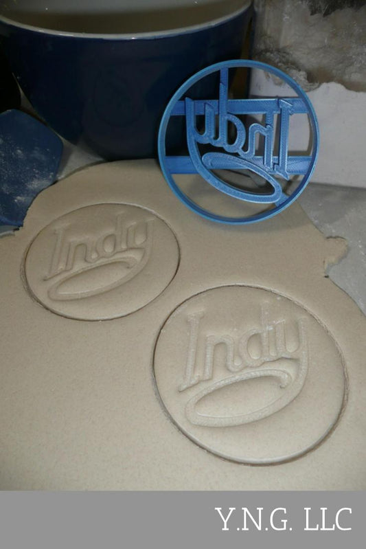 Visit Indy Logo Crossroads Of America Cookie Cutter Made In USA PR2735