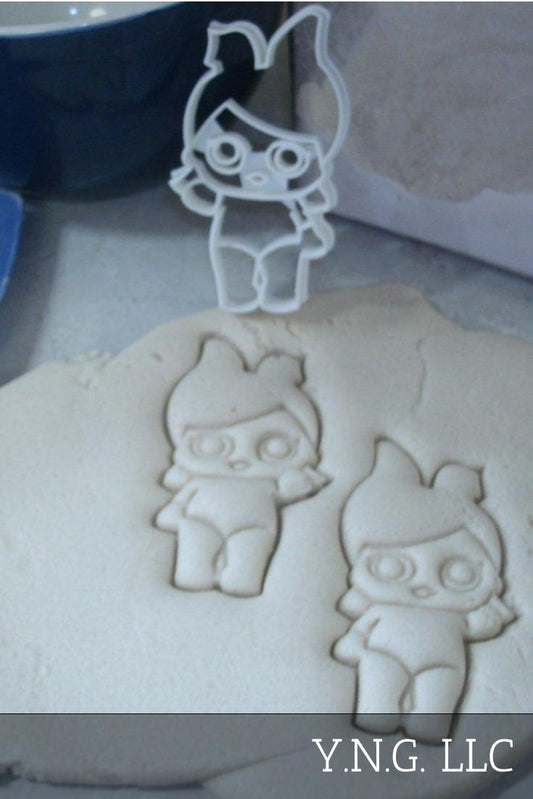 Hops White Bunny Ears Surprise Doll Cookie Cutter Made In USA PR2512