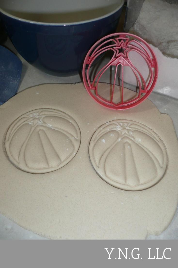 Washington Wizards Basketball Team Cookie Cutter Made In USA PR2766