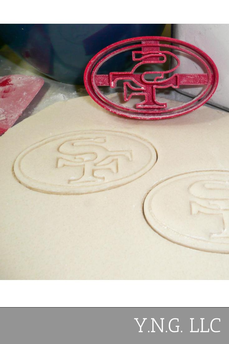 San Francisco 49ers NFL Football Logo Cookie Cutter Made In USA PR968