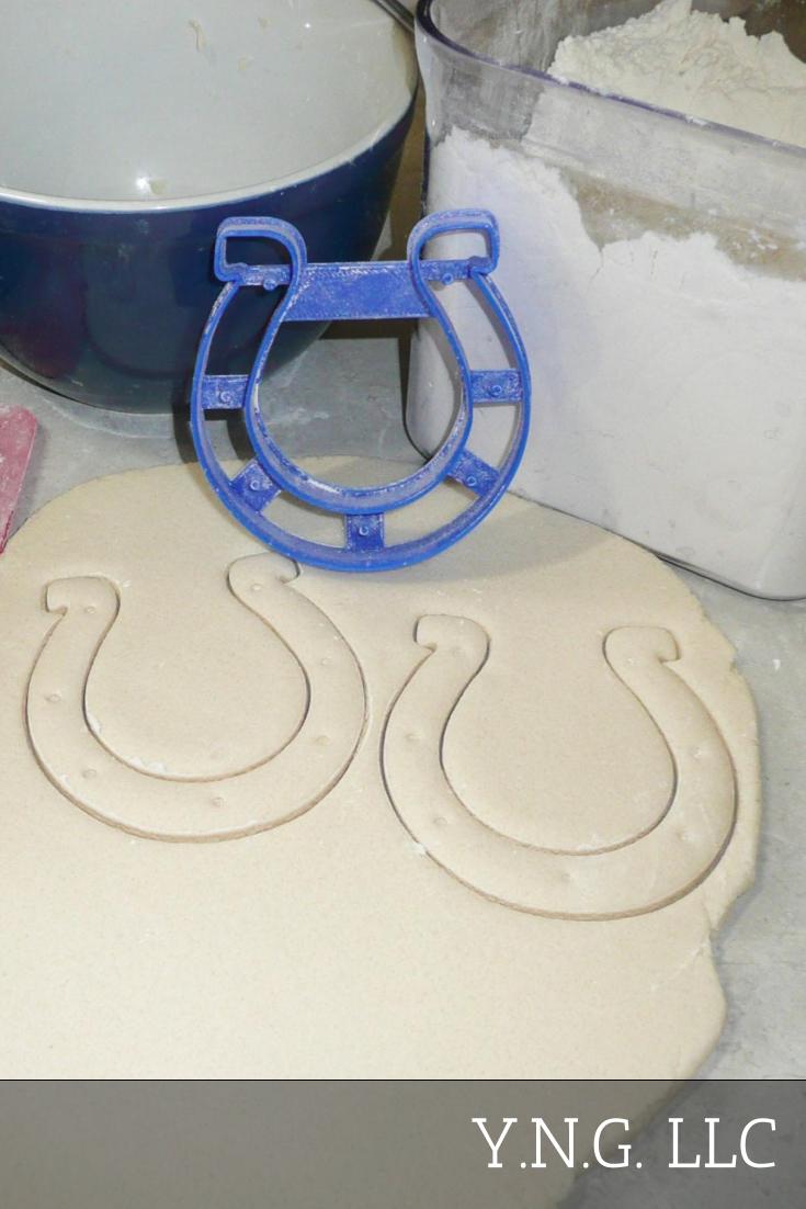 Indianapolis Colts NFL Football Logo Cookie Cutter Made In USA PR973