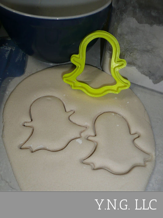 Snapchat Ghost Photo Video App Cookie Cutter Made In USA PR2300