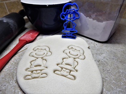 Lucille Lucy Van Pelt Charlie Brown Peanuts Cookie Cutter Made In USA PR2268