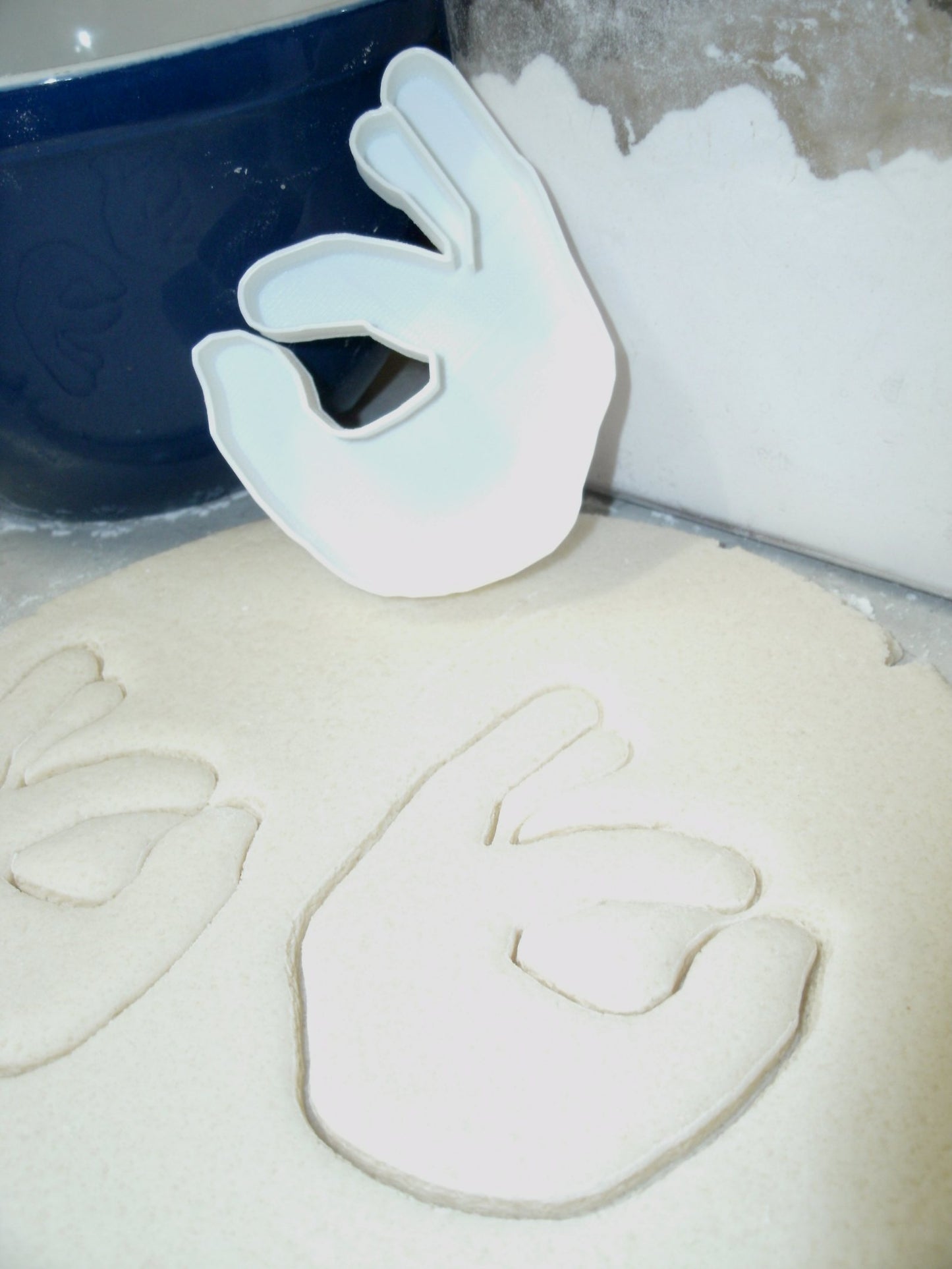OK Okay Hand Meme Game Gesture Cookie Cutter Made In USA PR654