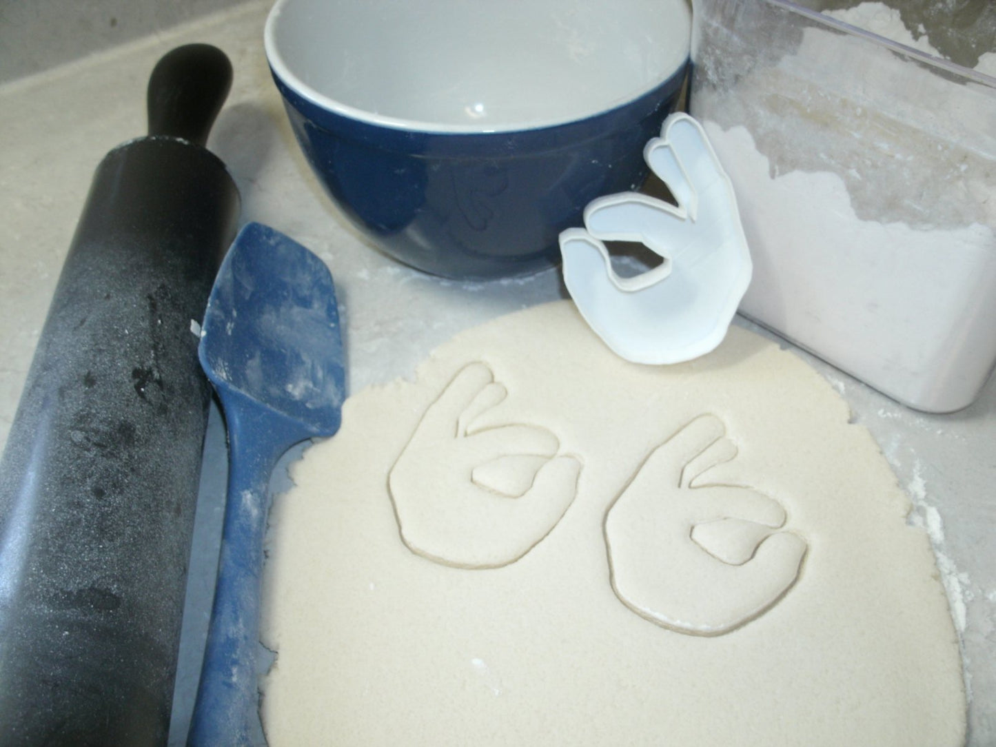 OK Okay Hand Meme Game Gesture Cookie Cutter Made In USA PR654