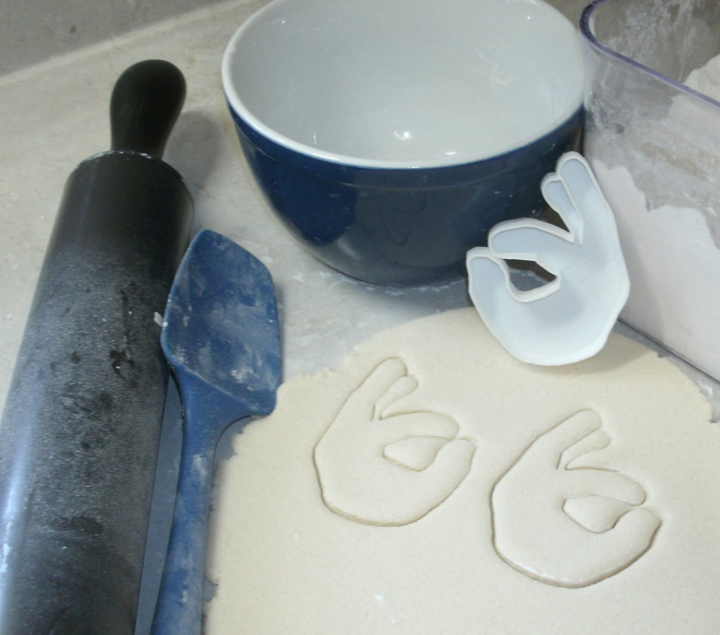 OK Okay Hand Meme Game Gesture Cookie Cutter Made In USA PR654