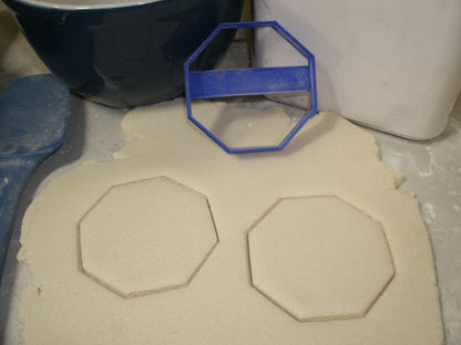 Octagon 8 Sided Shape Outline Cookie Cutter Made In USA PR799