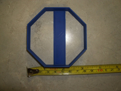 Octagon 8 Sided Shape Outline Cookie Cutter Made In USA PR799