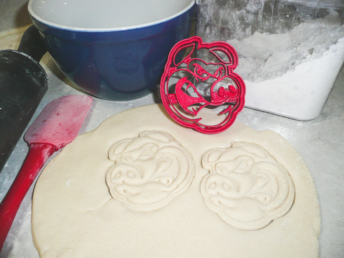 Rockford Icehogs AHL Hockey Hog Logo Cookie Cutter Made In USA PR916