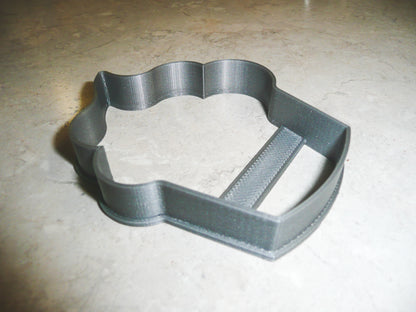 Cupcake Small Individual Cake Outline Cookie Cutter Made In USA PR924