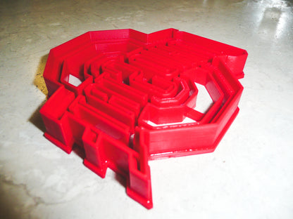 Ohio State Buckeyes Football Logo Cookie Cutter Made In USA PR925
