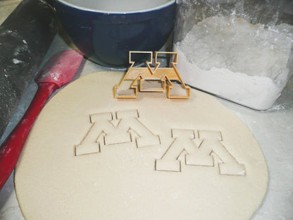 University Of Minnesota Golden Gophers Cookie Cutter Made In USA PR928