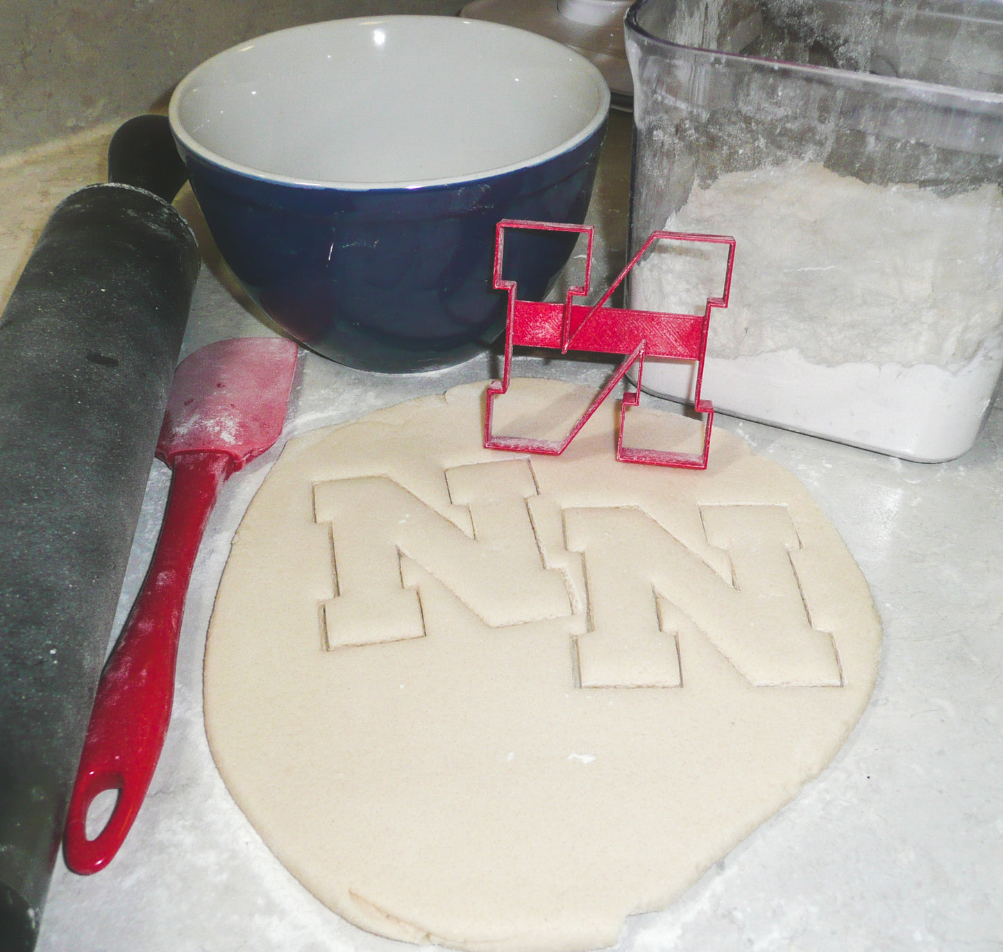 University Of Nebraska Cornhuskers Cookie Cutter Made In USA PR929