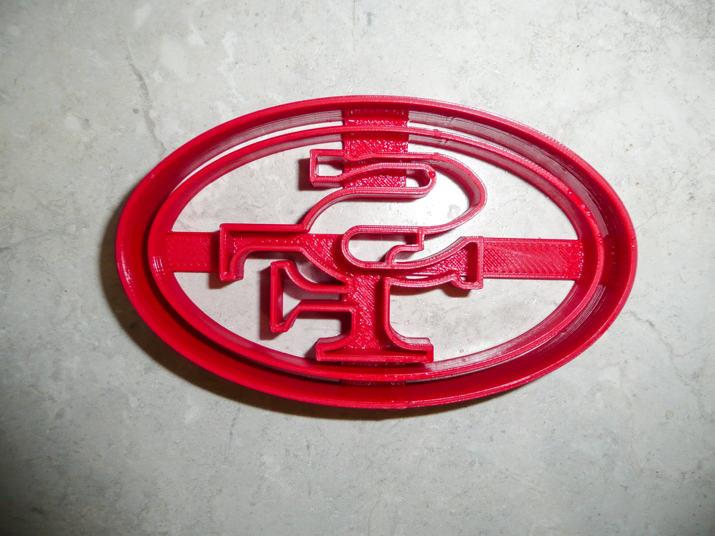 San Francisco 49ers NFL Football Logo Cookie Cutter Made In USA PR968