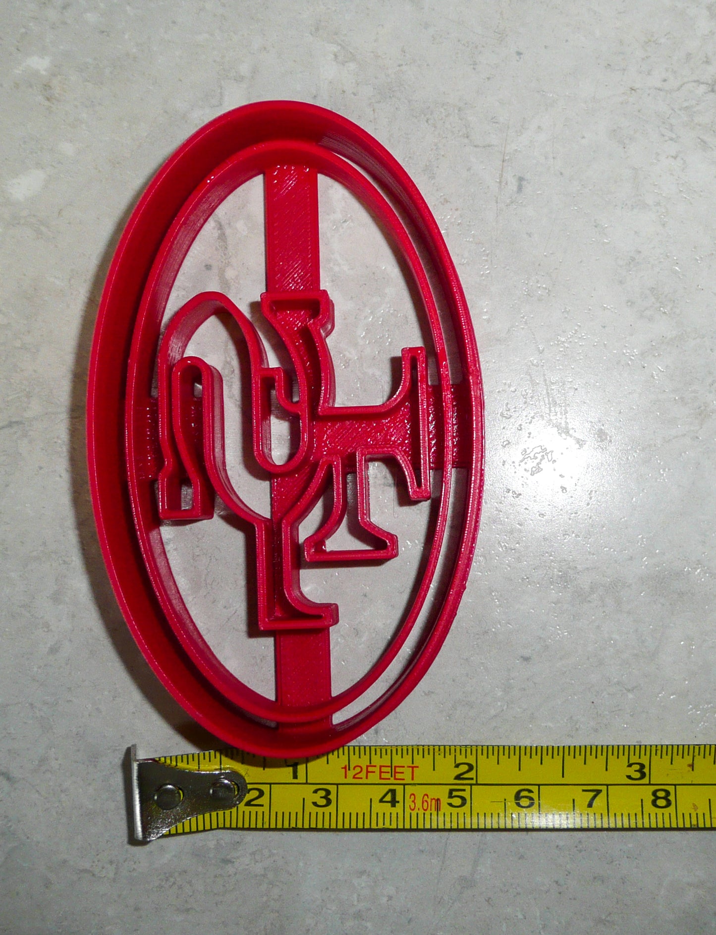 San Francisco 49ers NFL Football Logo Cookie Cutter Made In USA PR968