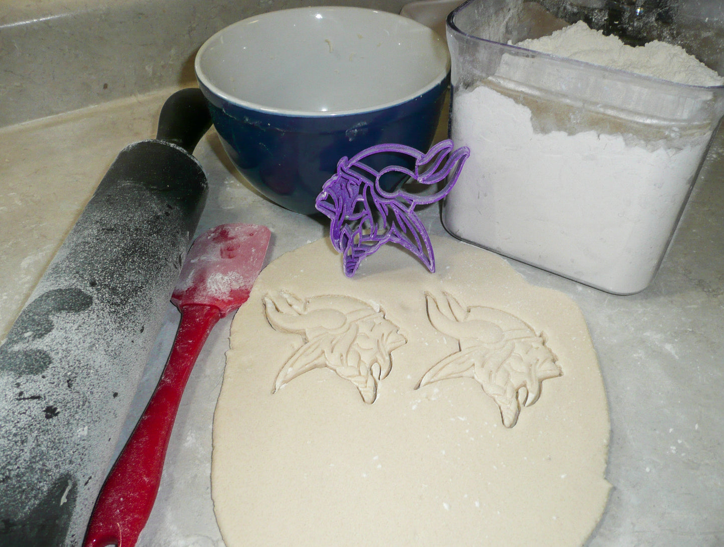 Minnesota Vikings NFL Football Logo Cookie Cutter Made In USA PR970