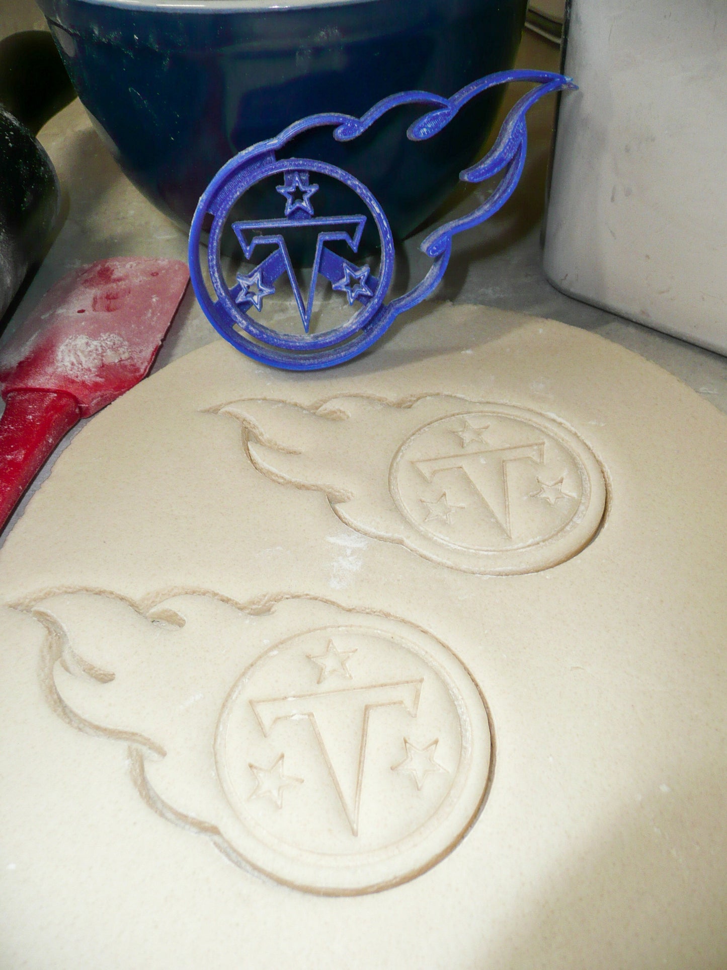 Tennessee Titans NFL Football Logo Cookie Cutter Made In USA PR971