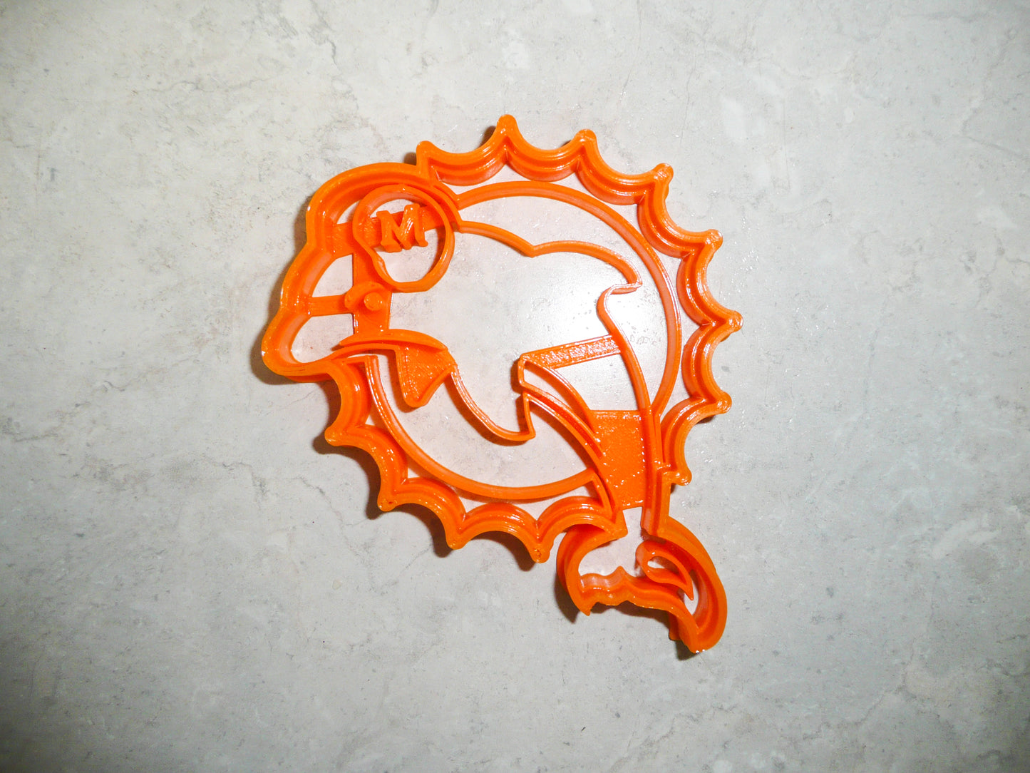 Miami Dolphins NFL Football Logo Cookie Cutter Made In USA PR972