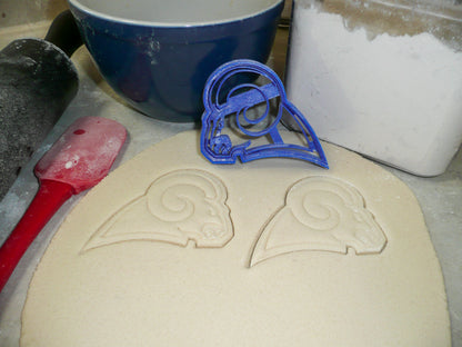 Los Angeles Rams NFL Football Logo Cookie Cutter Made In USA PR977