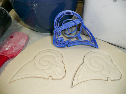 Los Angeles Rams NFL Football Logo Cookie Cutter Made In USA PR977