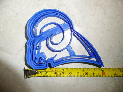 Los Angeles Rams NFL Football Logo Cookie Cutter Made In USA PR977
