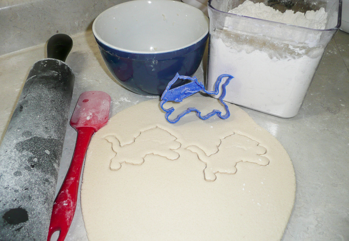Detroit Lions NFL Football Logo Cookie Cutter Made In USA PR978