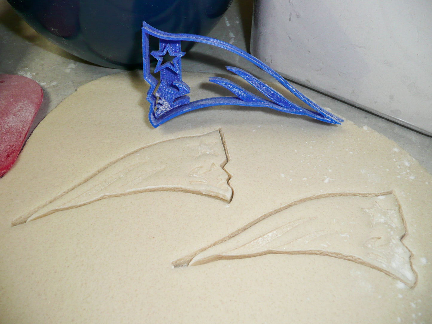 New England Patriots NFL Football Logo Cookie Cutter Made In USA PR979