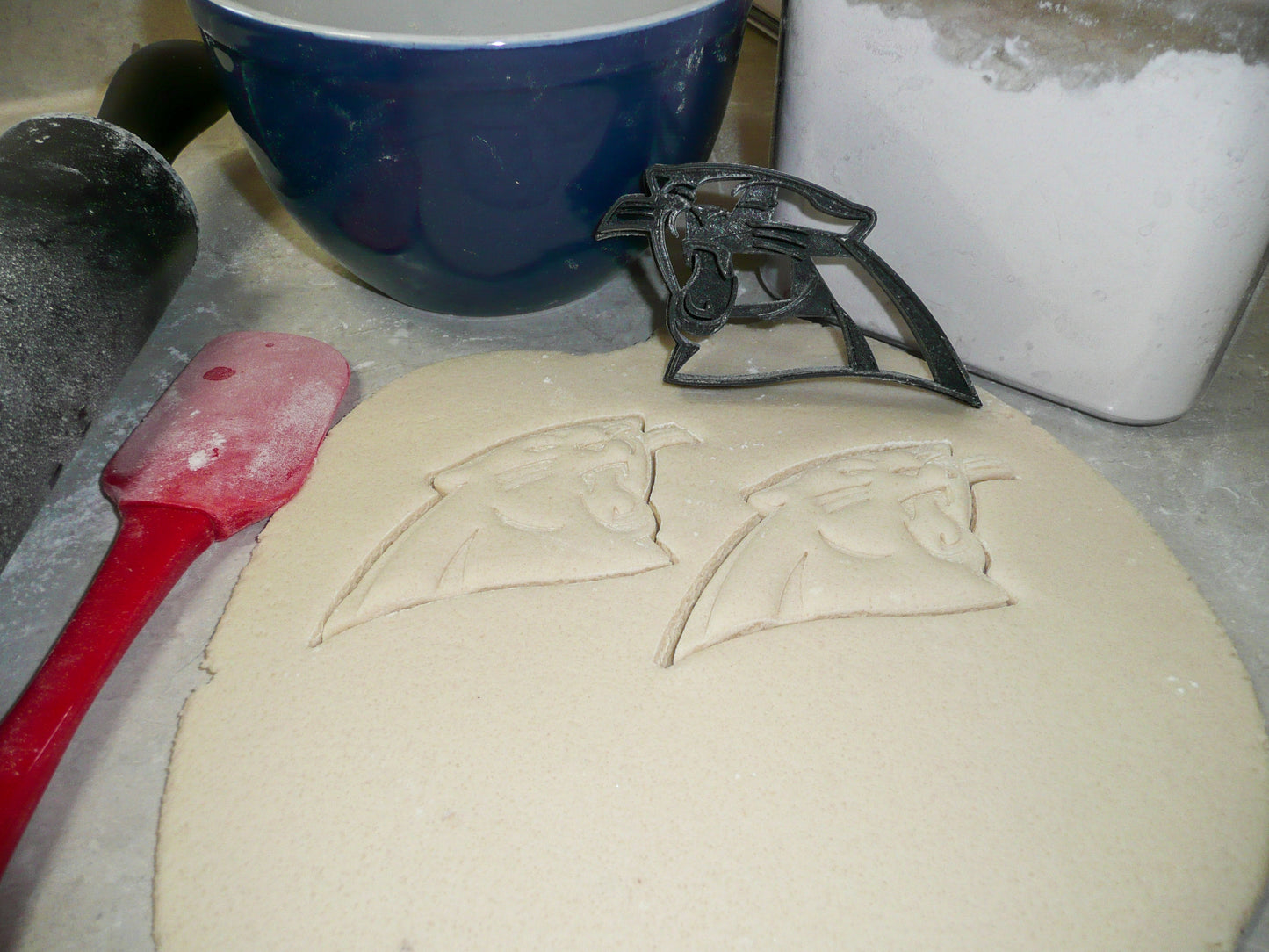 Carolina Panthers NFL Football Logo Cookie Cutter Made In USA PR981