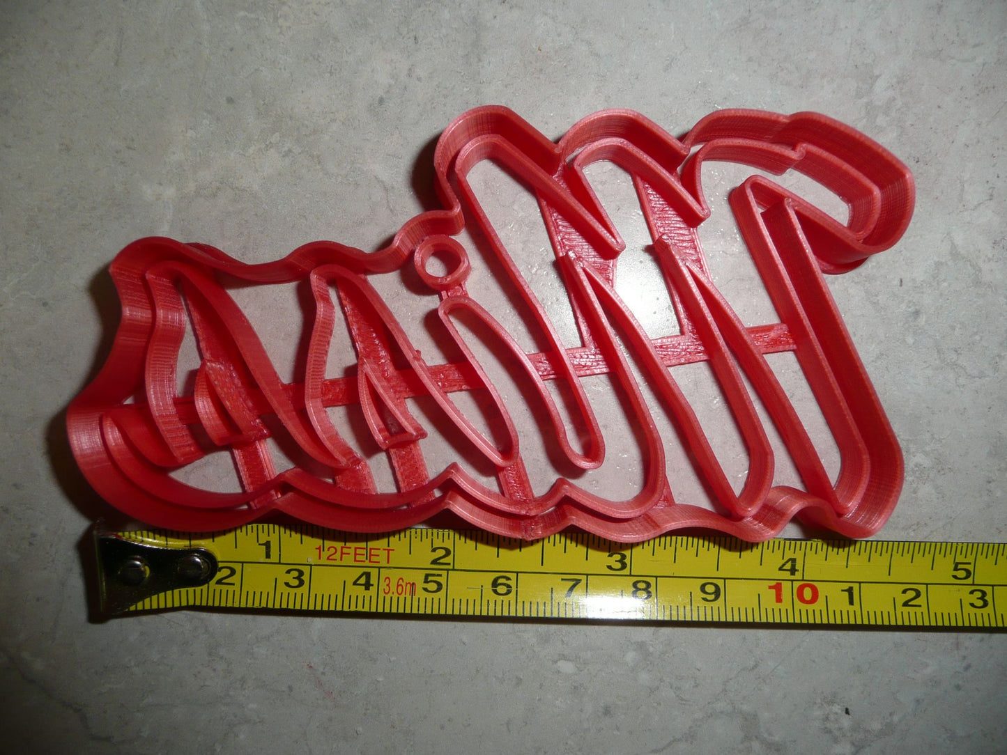 Ole Miss Word University of Mississippi Cookie Cutter Made In USA PR2679