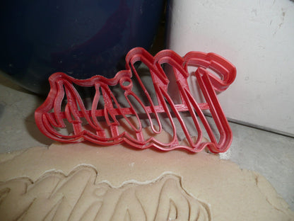 Ole Miss Word University of Mississippi Cookie Cutter Made In USA PR2679