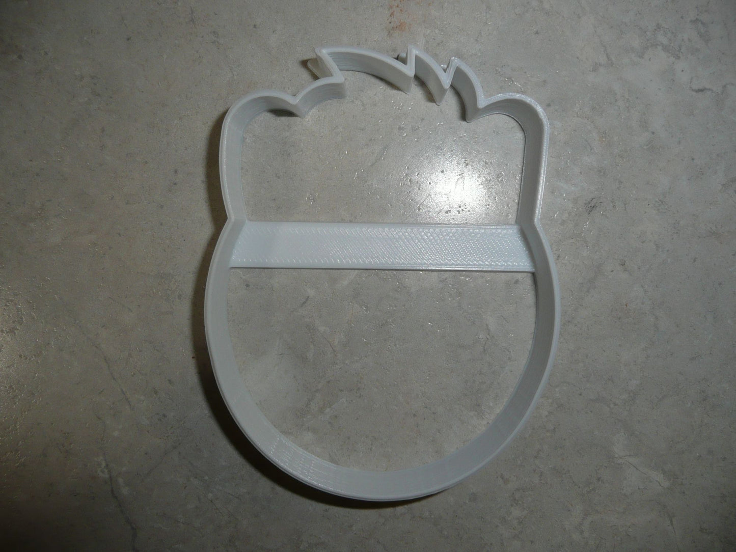 Zebra Outline Face Zoo Animal African Safari Cookie Cutter Made In USA PR2623