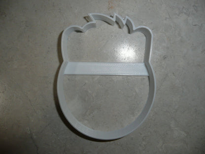 Zebra Outline Face Zoo Animal African Safari Cookie Cutter Made In USA PR2623