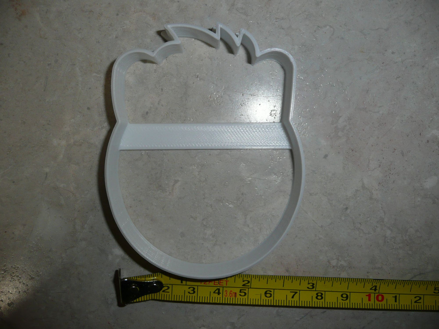 Zebra Outline Face Zoo Animal African Safari Cookie Cutter Made In USA PR2623