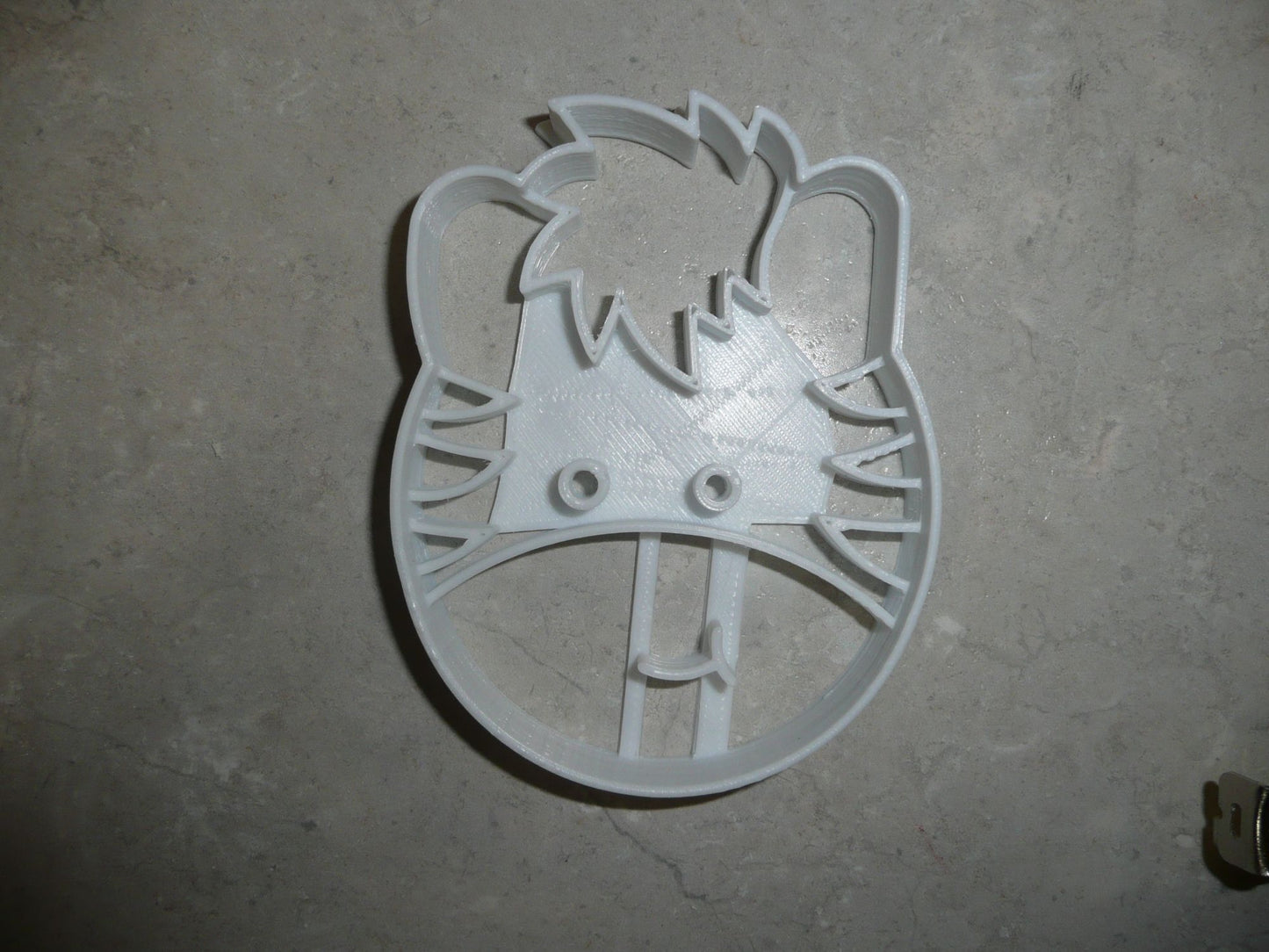 Zebra Detailed Face Zoo Animal African Safari Cookie Cutter Made In USA PR2626