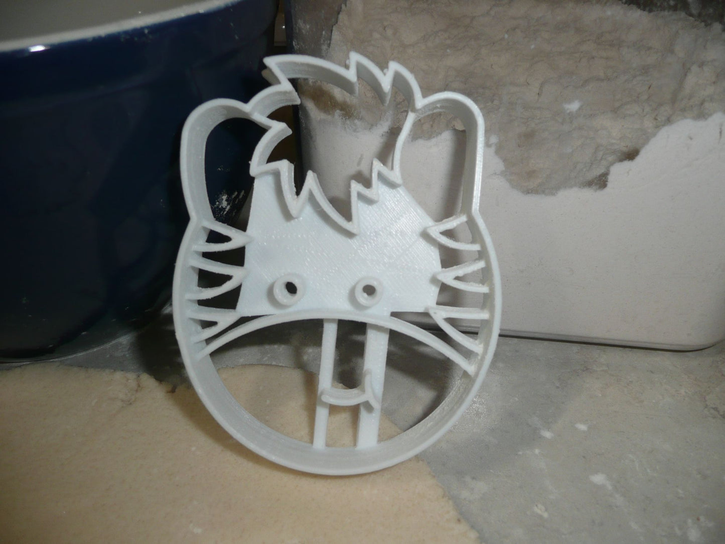 Zebra Detailed Face Zoo Animal African Safari Cookie Cutter Made In USA PR2626