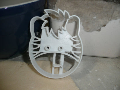 Zebra Detailed Face Zoo Animal African Safari Cookie Cutter Made In USA PR2626