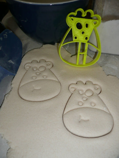 Giraffe Detailed Face Zoo Animal African Safari Cookie Cutter Made In USA PR2627