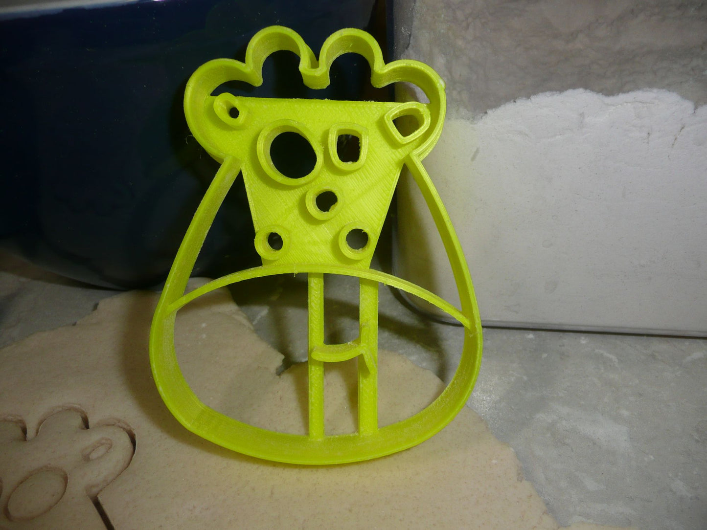 Giraffe Detailed Face Zoo Animal African Safari Cookie Cutter Made In USA PR2627